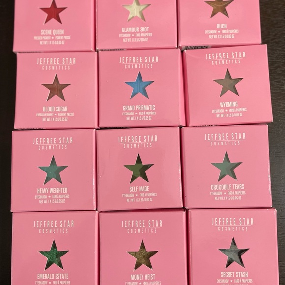 Jeffree Star eye shadow, NIB, $10 for 4 - Picture 12 of 14